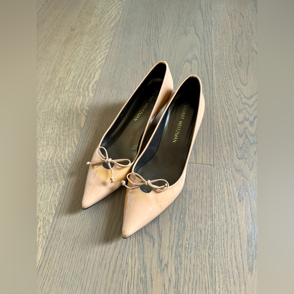 Stuart Weitzman Nude Heels 7.5